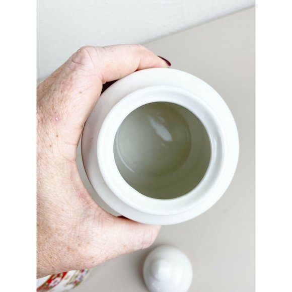 VTG Kobe Classic Traditions Charlton Hall Sugar Bowl & Creamer Set Christmas EUC - Picture 7 of 7